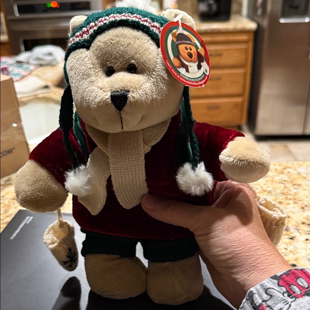 Starbucks Festive Bear 42nd Edition Bearista Bear Collection 2005